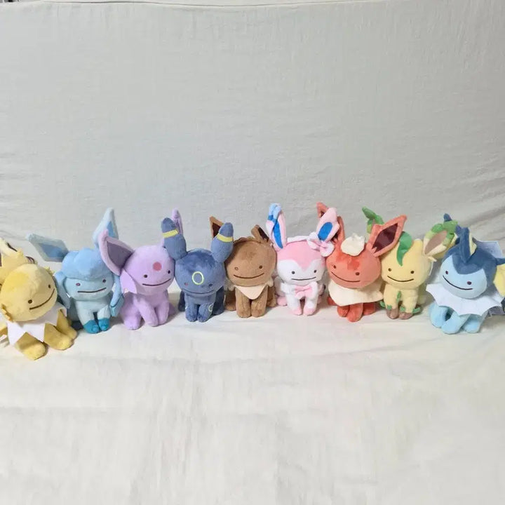 [BUNJANG] Pokemon Transform Ditto Eevees 9 Types Bundle Set / 새상품) 포켓몬 변신메타몽 이브이즈 9종 일괄가격