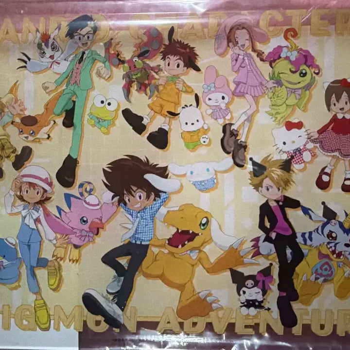 [BUNJANG] Digimon Adventure Sanrio Collaboration Acrylic Stand / 디지몬 어드벤처 산리오 콜라보 아크릴 스탠드