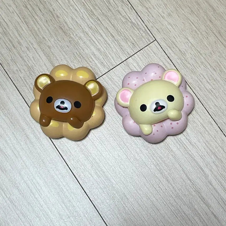 [BUNJANG] Rilakkuma Donut Magnet Figure Gacha Bundle Set / (일괄)리락쿠마 도넛 마그넷 자석 피규어 가챠