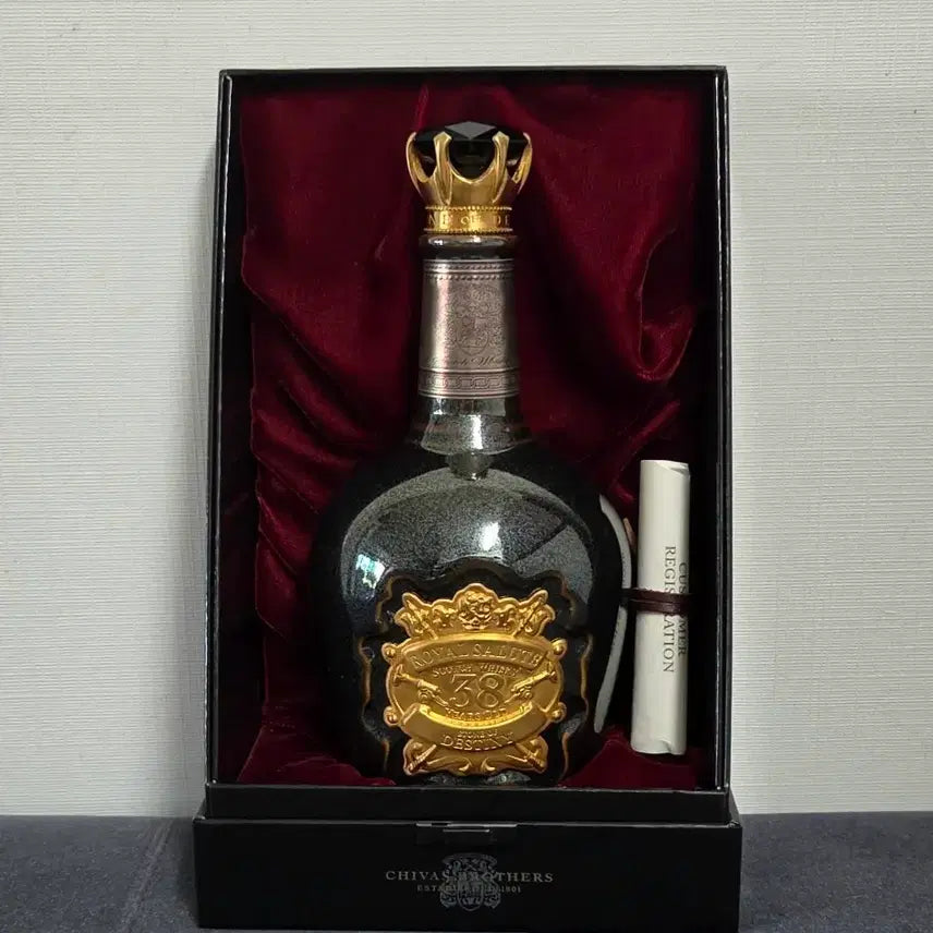 [BUNJANG] Royal Salute 38 Year Old 700ml Whiskey Empty Bottle / 로얄살루트 38년산 700ml 위스키 공병