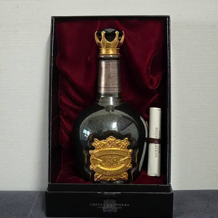 [BUNJANG] Royal Salute 38 Year Old 700ml Whiskey Empty Bottle / 로얄살루트 38년산 700ml 위스키 공병