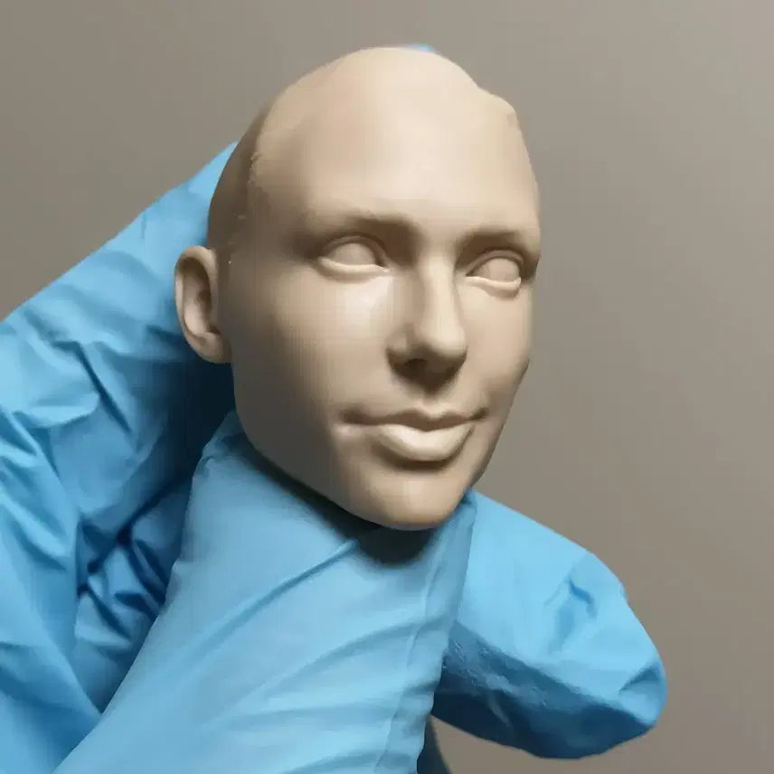 [BUNJANG] Hot Toys Compatible Gal Gadot Wonder Woman Head Sculpt (Unpainted) / 핫토이 호환 낸시 원더우먼 갤 가돗 리캐 헤드