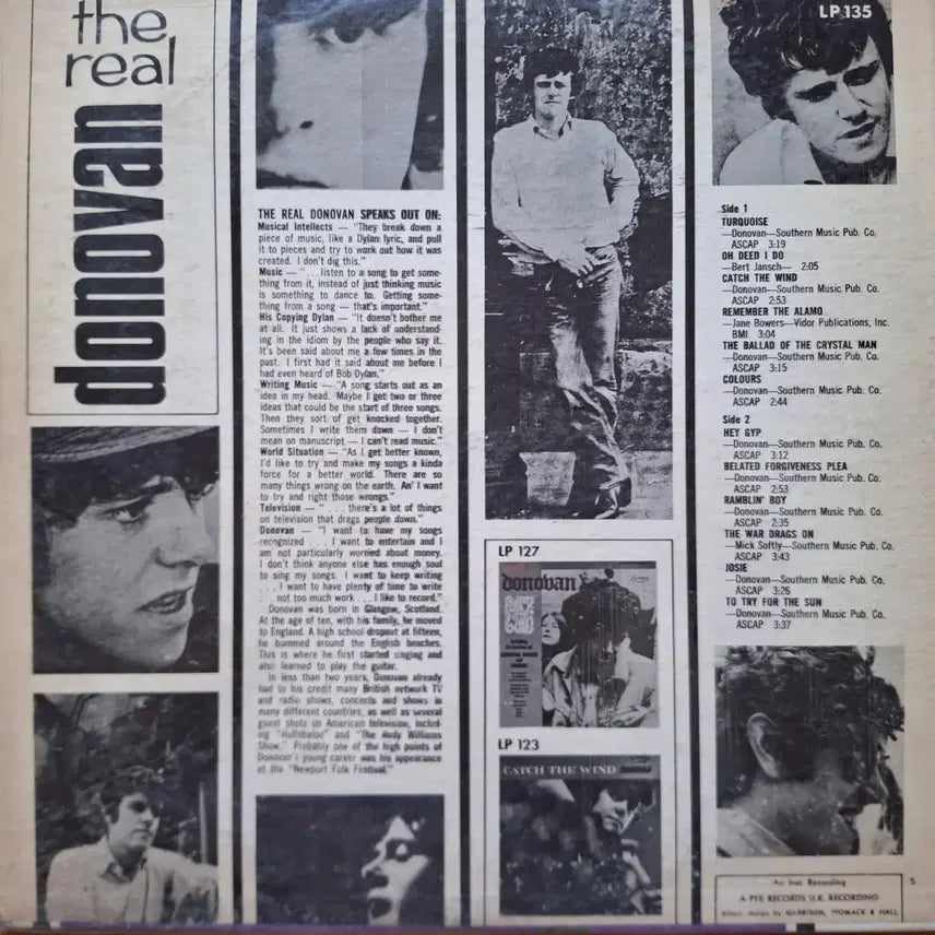 [BUNJANG] Donovan The Real Donavan LP (UK Pressing) / 영국반/The Real Donavan LP