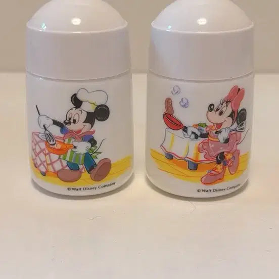 [BUNJANG] Disney Mickey &amp; Minnie Salt &amp; Pepper Shakers Set / 디즈니 미키 미니 솔트페퍼 통