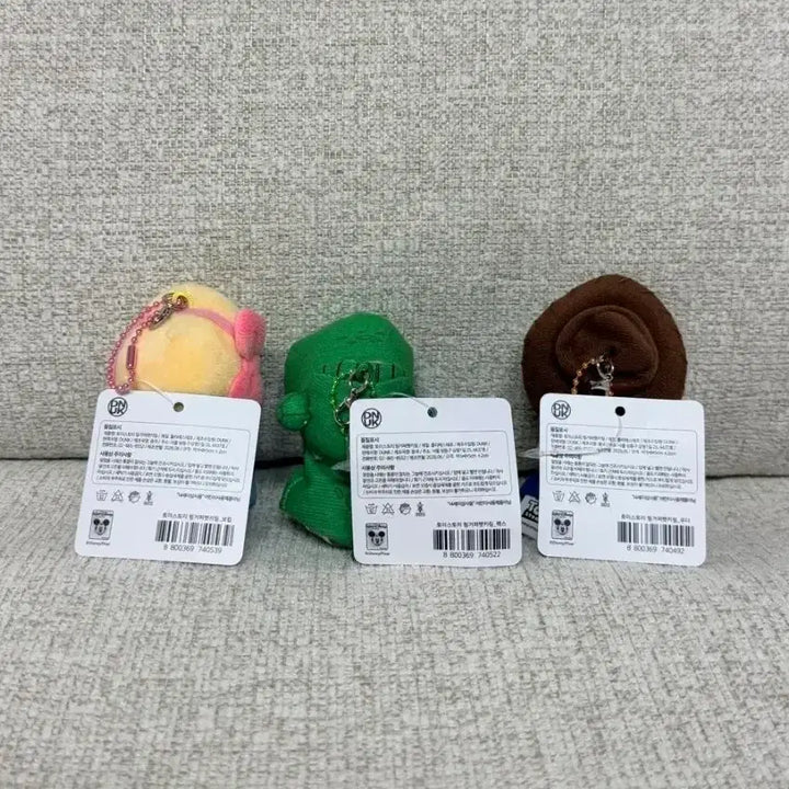 [BUNJANG] Disney Pixar Toy Story Finger Puppet Bo Peep Rex Woody Bag Charm Keychain Doll / 정품 토이 스토리 핑거 퍼펫 보핍 렉스 우디 가방고리 키링 인형