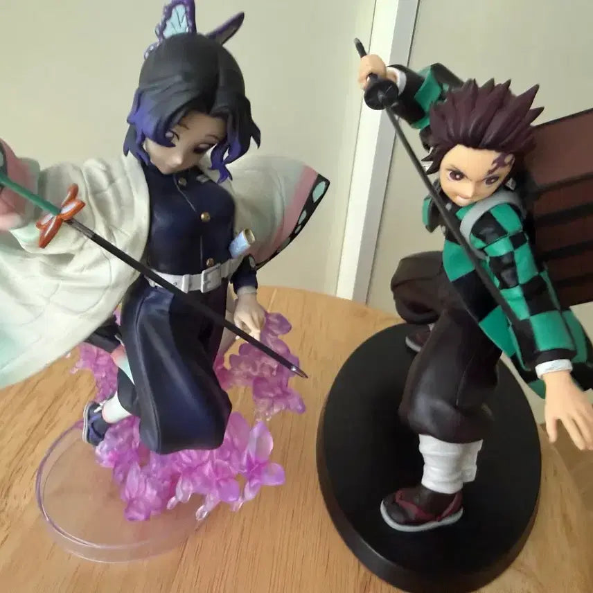 [BUNJANG] Demon Slayer Shinobu/Tanjiro Figure Set / 박스 x) 귀멸의 칼날 피규어 시노부/탄지로