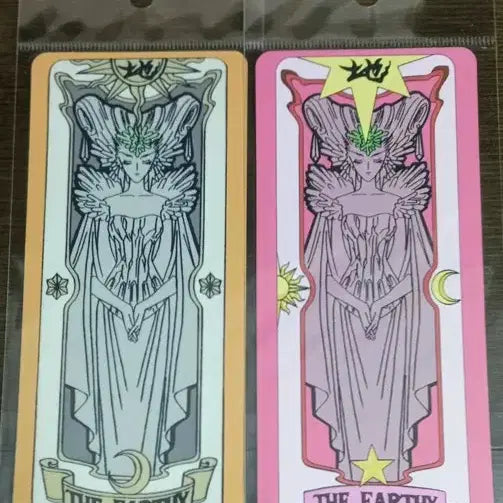 [BUNJANG] Cardcaptor Sakura Earthy Sticker Set (Crow Card, Sakura Card) / [오늘 단 하루 할인판매! 17시까지만 가격할인!] 카드캡터체리  Earthy 스티커 두장 일괄판매 (크로우카드,  사쿠라카드)