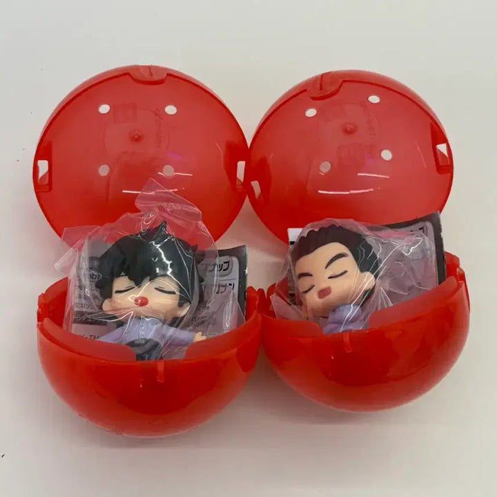 [BUNJANG] Detective Conan Nemurasetai Matsuda Jinpei &amp; Date Gacha Figures Bundle Set (New) / 명탐정 코난 네무라세타이 마츠다 진페이 다테 일괄 가챠 피규어 새상품
