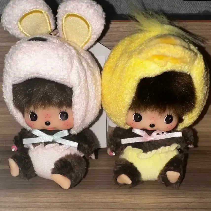 [BUNJANG] Monchhichi Rabbit Chick Baby Set / 정품) 토끼 병아리 베베치치 세트