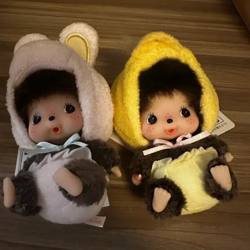 [BUNJANG] Monchhichi Rabbit Chick Baby Set / 정품) 토끼 병아리 베베치치 세트