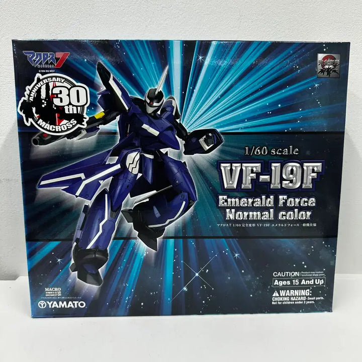 [BUNJANG] Yamato Macross 30th Anniversary 1/60 VF-19F Emerald Force Normal Color / 야마토 마크로스 30주년 1/60 VF-19F 에메랄드 포스 노멀 컬러 팝니다.