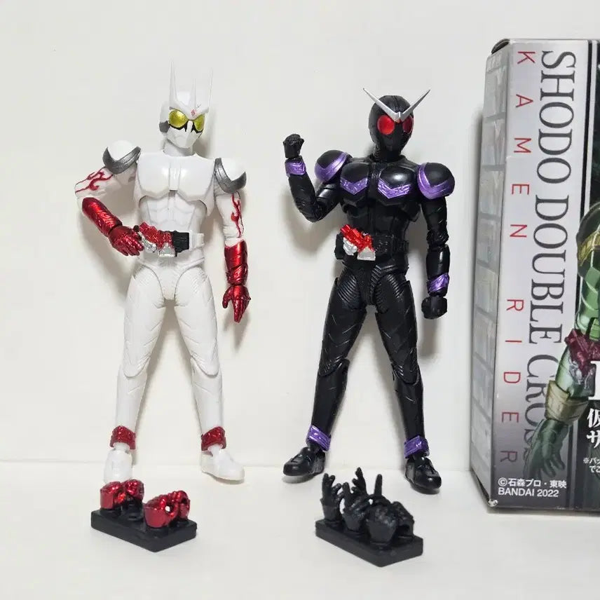 [BUNJANG] Bandai SHODO XX Kamen Rider Double CycloneJoker, Eternal, etc. Set of 4 Mini Action Figures / 가격인하X,8월까지 판매,일괄)반다이 쇼도 SHODO XX 가면라이더 더블 W사이클론조커,이터널 등 4종 미니액션피규어