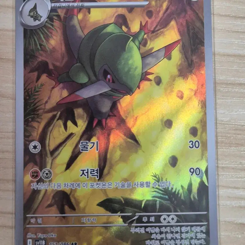 [BUNJANG] Pokemon Card Axew AR / 무. 포켓몬카드 액슨도 AR