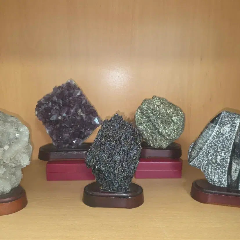 [BUNJANG] Bundle Set of 5 Rare Natural Mineral Specimens / 희귀광물 천연원석 수석 5개 일괄 할인