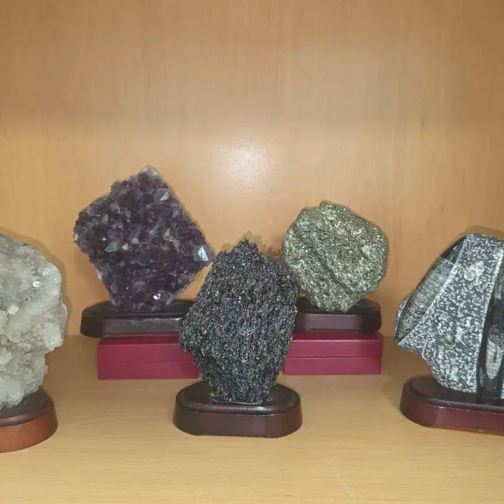 [BUNJANG] Bundle Set of 5 Rare Natural Mineral Specimens / 희귀광물 천연원석 수석 5개 일괄 할인