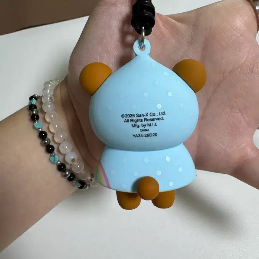 [BUNJANG] Rilakkuma Raincoat Rilakkuma Keychain New / 리락쿠마 랜깡에서 나온 우비 리락 새상품 판매중