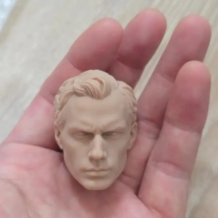 [BUNJANG] 12-Inch Henry Cavill "The Man from U.N.C.L.E." Unpainted Head Sculpt / 12인치 작가작 잭슨 헨리카빌 부기맨 네오 미도색헤드팝니다