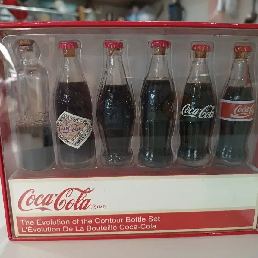 [BUNJANG] Coca-Cola Evolution Contour Bottle Set / 코카콜라 에볼루션 미니보틀