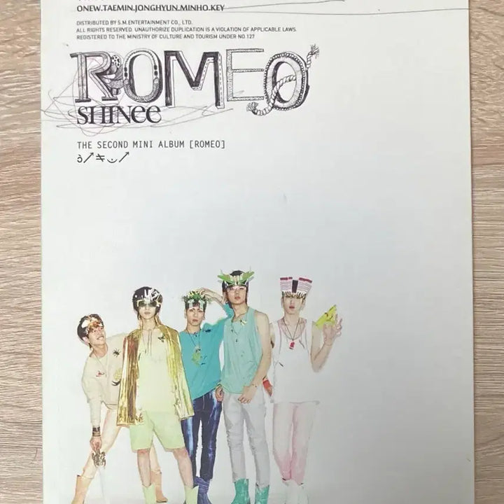 [BUNJANG] SHINee Romeo Jonghyun Cover Photocard / 샤이니 (SHINee) - 로미오 (종현커버)