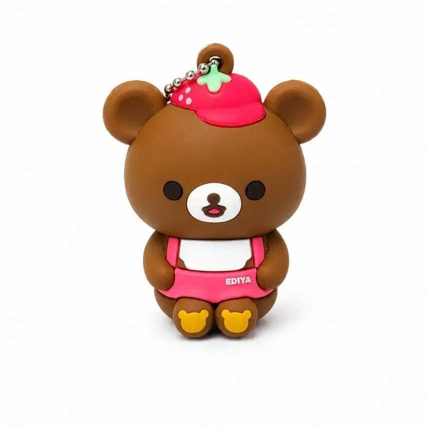 [BUNJANG] EDIYA Rilakkuma Koguma Magnet Keychain / 이디야 리락쿠마 코구마 자석 키링