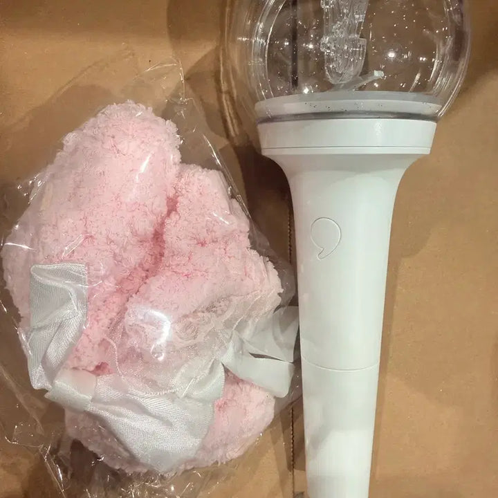 [BUNJANG] Girl Group Lightstick Pink Keyring Set / 응원봉 핑크 키링 세트