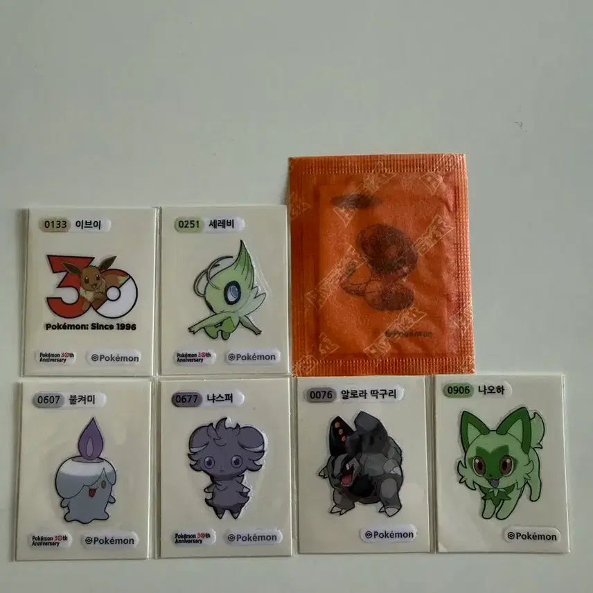 [BUNJANG] Pokemon Stickers Bundle Set / 포켓몬 띠부씰 일괄판매 합니다