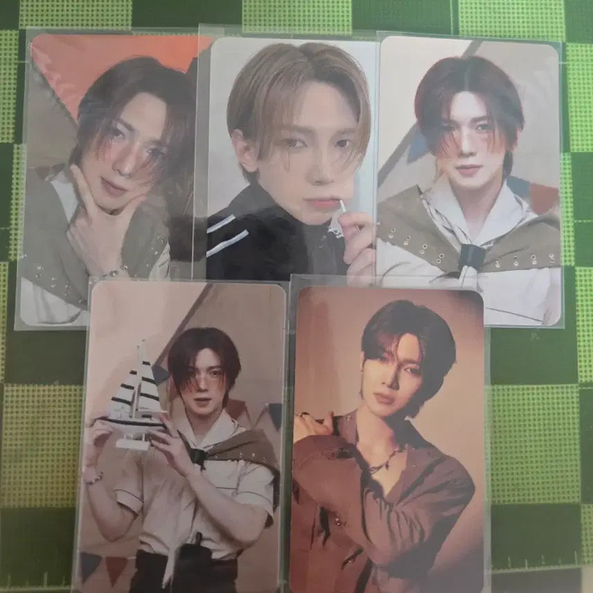 [BUNJANG] ATEEZ Yeosang Bundle Set 5 Photocards (Includes Candy POB) / [일괄] 에이티즈 여상 사탕특전 포함 포카 5장 세트