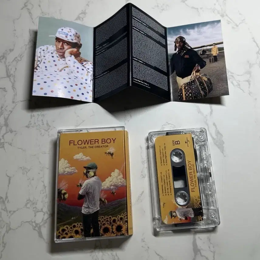 [BUNJANG] Tyler, The Creator Flower Boy Cassette Tape / 타일러 더 크리에이터 Flower Boy 카세트 테이프