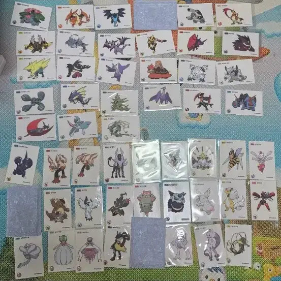[BUNJANG] Pokemon Mega Sdeals Sealed &amp; Unsealed Full Set Individual Sale / 포켓몬 메가 띠부씰 개봉 미개봉 전종 개별 판매