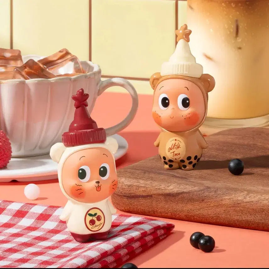 [BUNJANG] Pop Mart Little Star Bubble Tea &amp; Cherry Iced Tea Blister Set (Sealed) / [정품/미개봉] 팝마트 작은별 버블티&amp;체리아이스티 블리스터