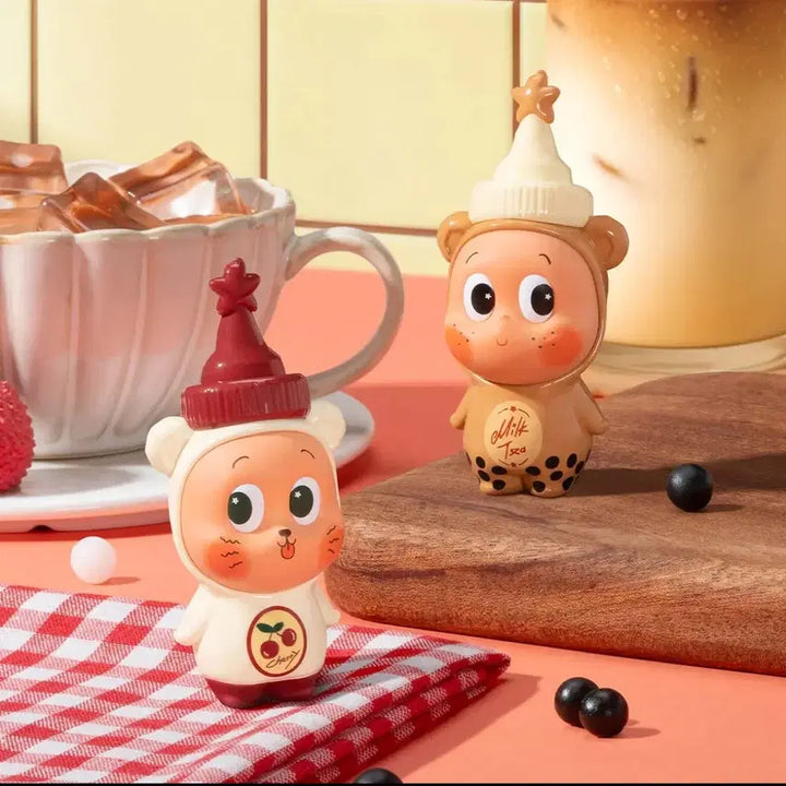 [BUNJANG] Pop Mart Little Star Bubble Tea &amp; Cherry Iced Tea Blister Set (Sealed) / [정품/미개봉] 팝마트 작은별 버블티&amp;체리아이스티 블리스터