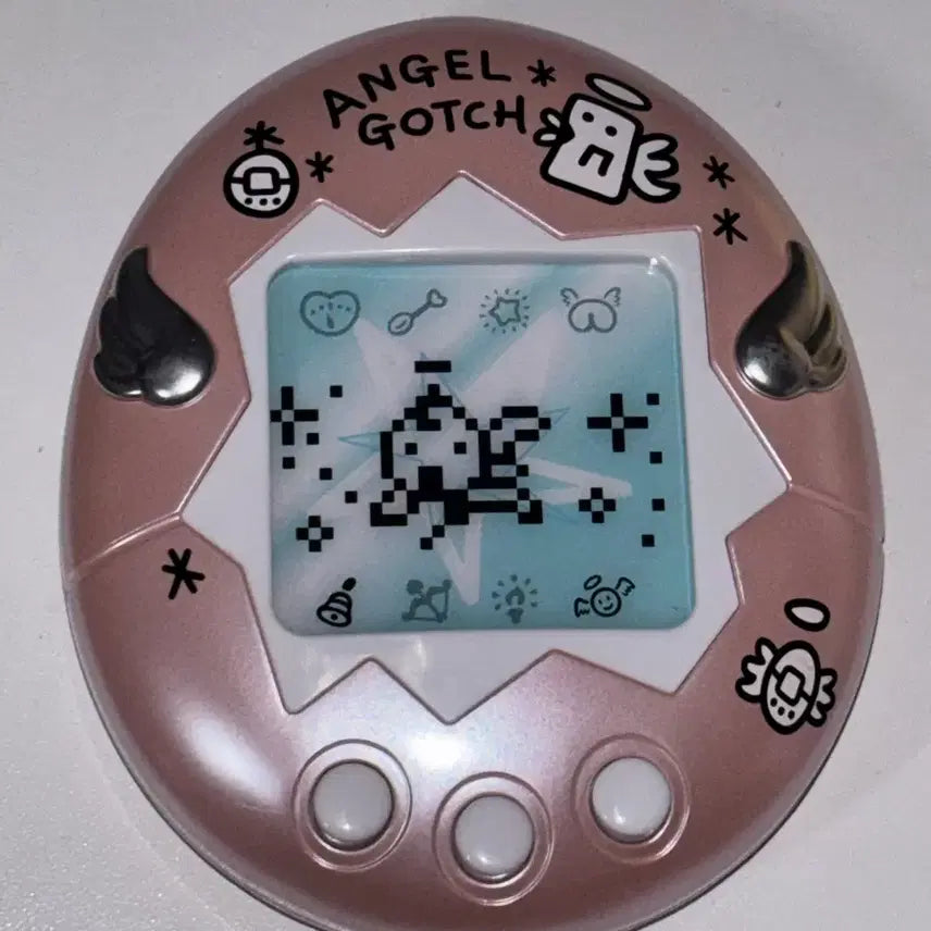 [BUNJANG] Tamagotchi Tenshitchi Angelgotchi Pink Lottery C Prize Mirror / 다마고치 텐시치 엔젤고치 핑크 쿠지 c상 미러