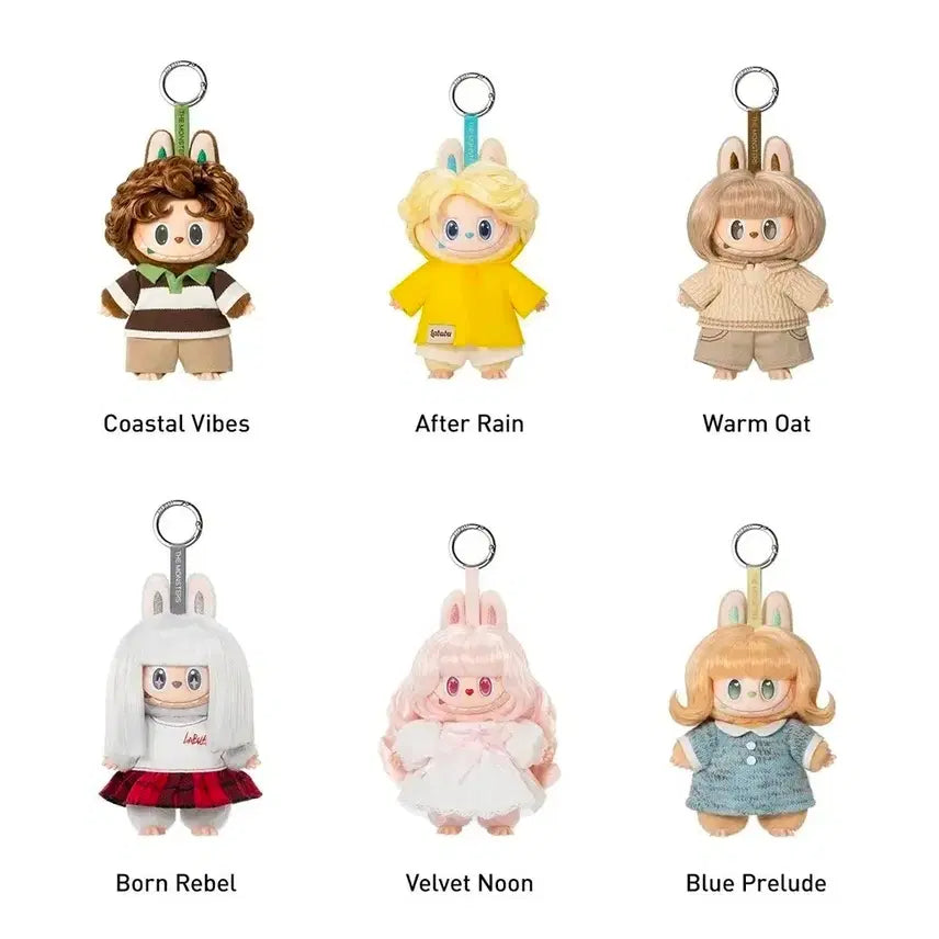 [BUNJANG] Labubu Hair Salon Figure Bundle Set (6 Types) / 라부부 헤어살롱 피규어 6종 일괄