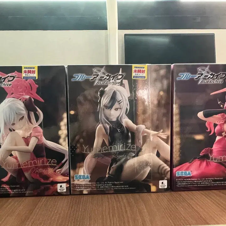 [BUNJANG] Blue Archive Yumemiriize Figure 3-Piece Bundle Set / 블루아카이브 유메미라이즈 피규어 3종 일괄