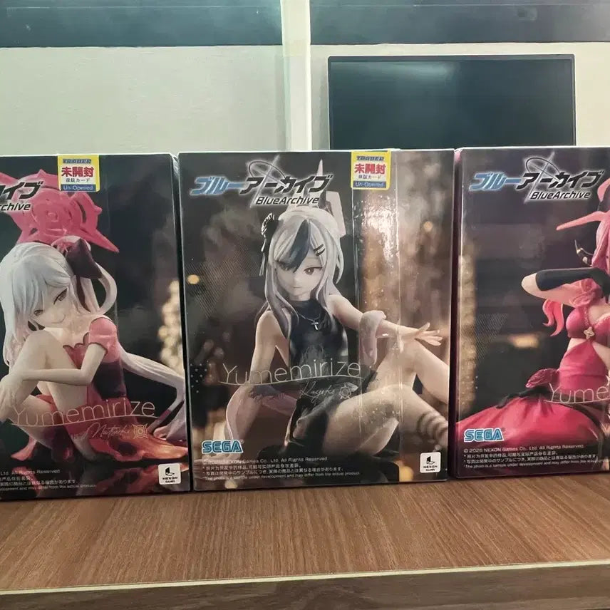 [BUNJANG] Blue Archive Yumemiriize Figure 3-Piece Bundle Set / 블루아카이브 유메미라이즈 피규어 3종 일괄