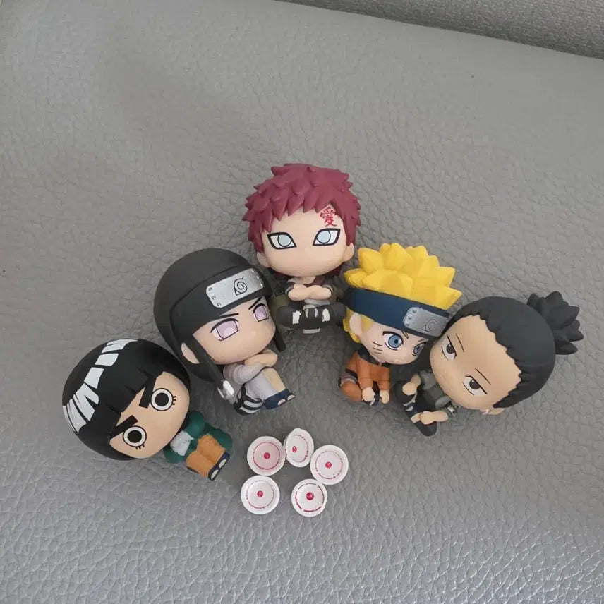 [BUNJANG] Naruto Machiboke 1st &amp; 2nd Series Rock Lee, Gaara, Shikamaru, Neji Bundle Set / 나루토 마치보케 1탄 2탄 록리 가아라 시카마루 네지 일괄