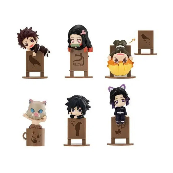 [BUNJANG] Megahouse Ochamo Series Demon Slayer (6 Types) Sealed Set / (신품 미개봉) 메가하우스 오챠토모 시리즈 귀멸의 칼날 (6종)