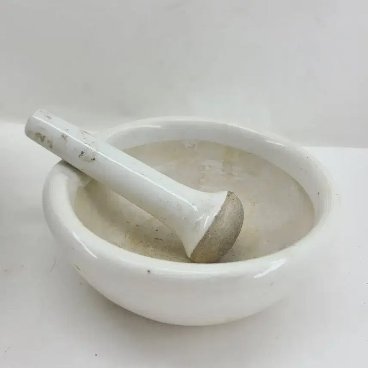 [BUNJANG] Ceramic Mortar and Pestle Set / 도자기 절구공이 세트
