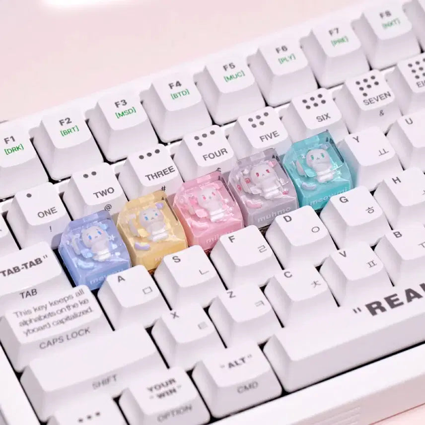 [BUNJANG] Plave Mmemimu Keycap Bundle Set / 플레이브 므메미무 키캡 드볼 일괄