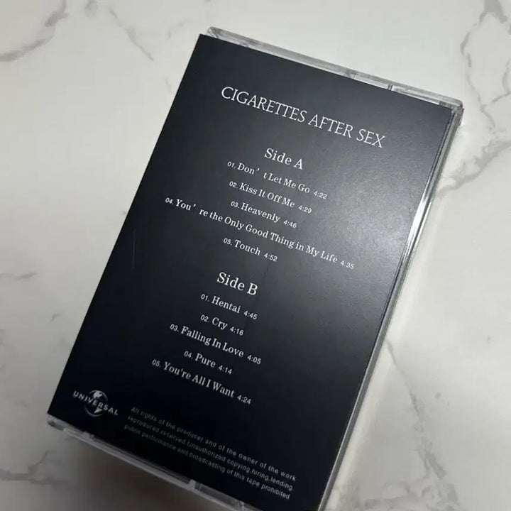 [BUNJANG] Cigarettes After Sex Cry Cassette Tape / 시거렛 애프터 섹스 2집 Cry 카세트 테이프