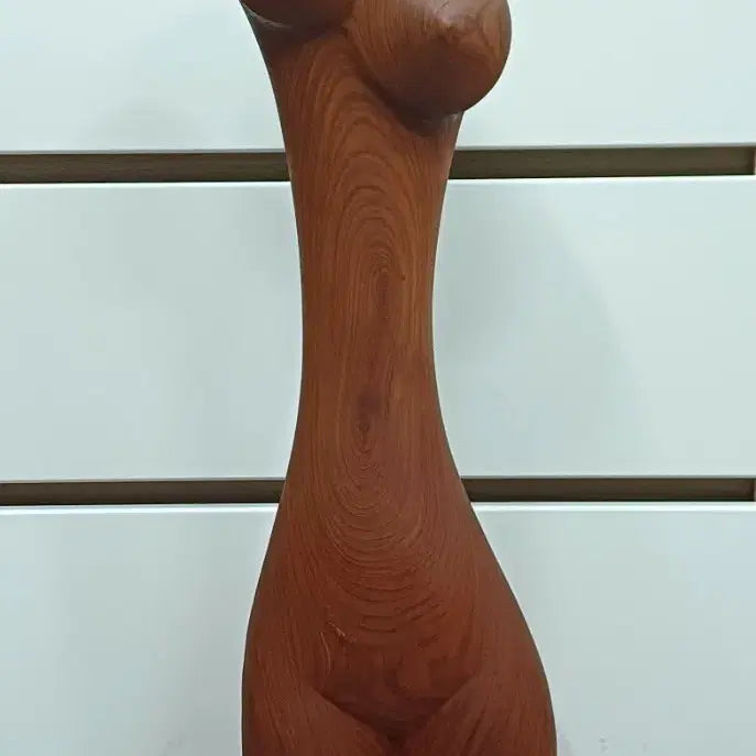 [BUNJANG] Wooden Sculpture of a Woman / 여인 목조각 작품