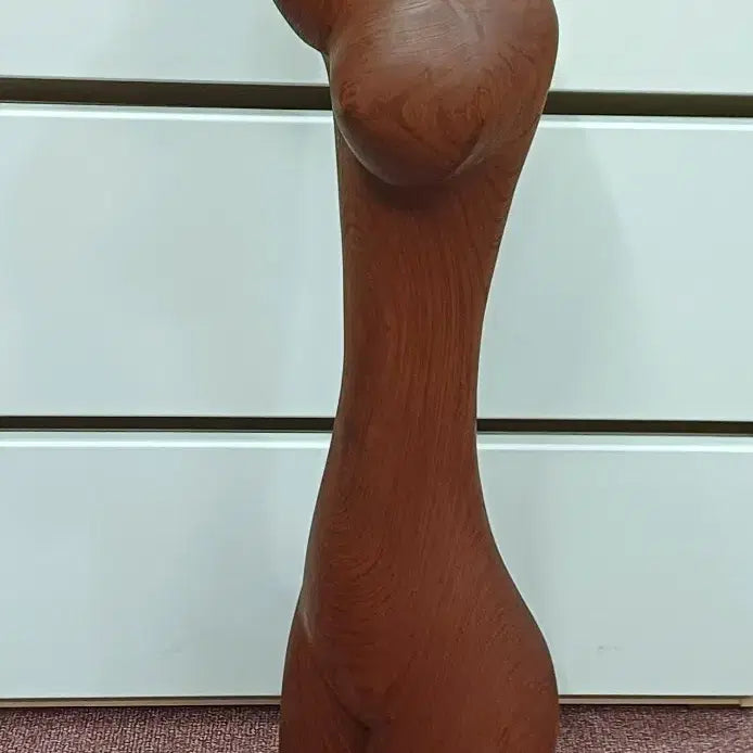 [BUNJANG] Wooden Sculpture of a Woman / 여인 목조각 작품