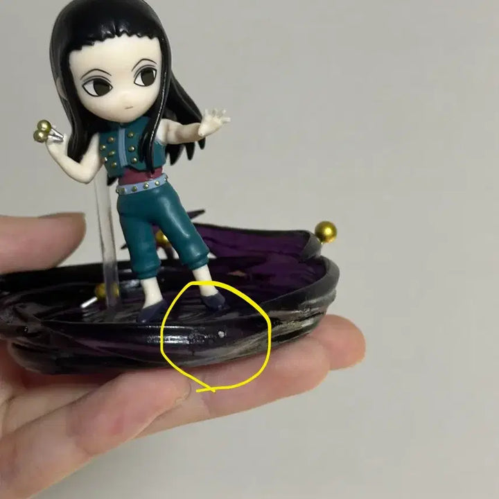 [BUNJANG] Hunter x Hunter Illumi Zoldyck Desk Figure / 헌터헌터 데스크탑 리멘트 이르미 조르딕가