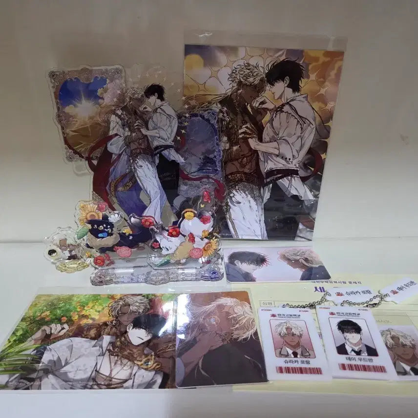 [BUNJANG] Bundle Set White Night Flower Road Acrylic Stand 5 Special Suneung Package Polaroid Photo / 일괄] 백야의 꽃길 아크릴 스탠드 5특 수능패키지 증사 미니 아스 bl