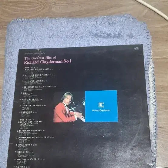 [BUNJANG] Richard Clayderman The Greatest No.1 LP / Richard Clayderman The Greatest No.1 LP