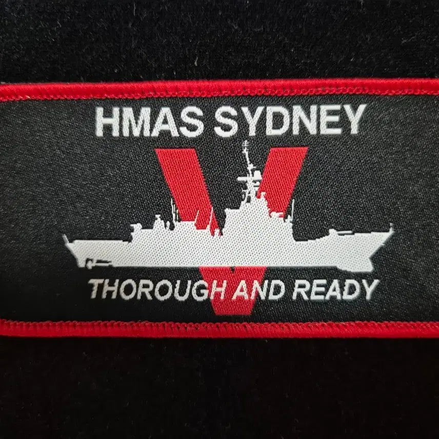 [BUNJANG] HMAS SYDNEY Australian Navy Military Patch / 호주 해군 HMAS SYDNEY 밀리터리 와펜 패치