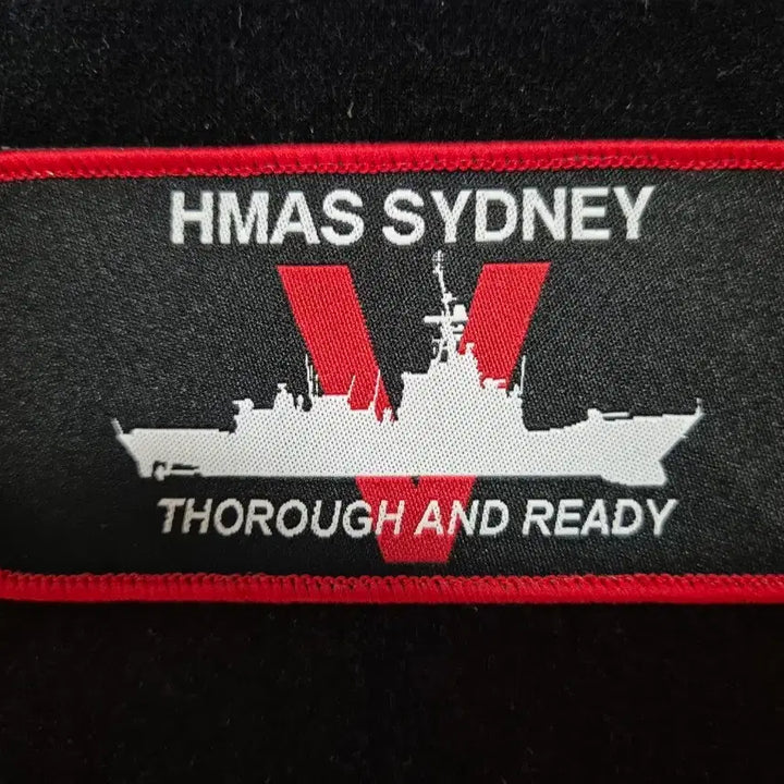 [BUNJANG] HMAS SYDNEY Australian Navy Military Patch / 호주 해군 HMAS SYDNEY 밀리터리 와펜 패치