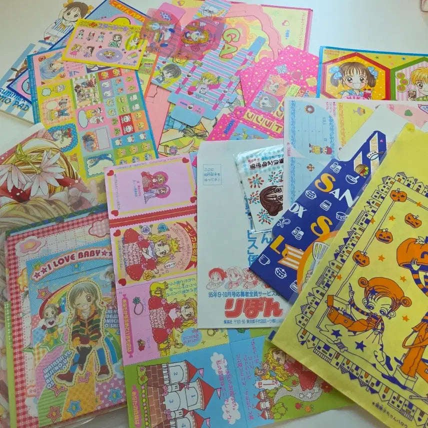 [BUNJANG] Vintage Ephemera Collection (1990s-2000s Japanese Magazine Freebies) / 빈티지 고전지류 모음