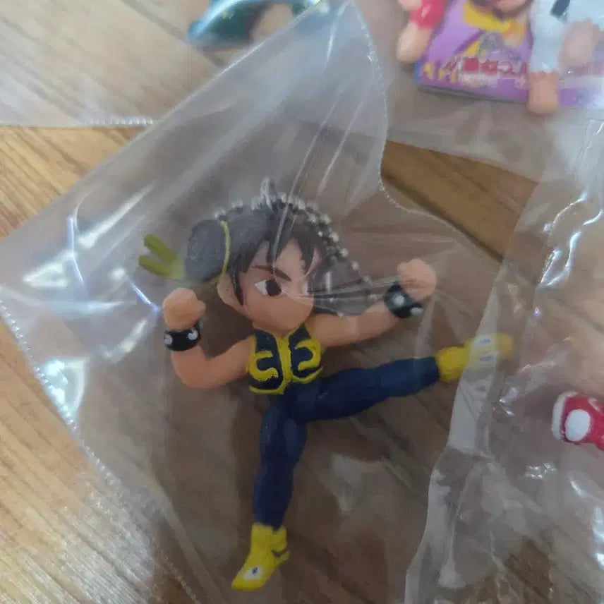 [BUNJANG] Street Fighter Figure Keychain 5-Piece Bundle Set / 스트리트파이터 피규어열쇠고리  5종 일괄