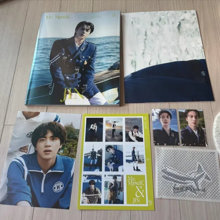 [BUNJANG] BTS Jin Me, Myself Photobook Set with Photocard / [풀구성+원가 이하+일택포]방탄소년단 BTS Me,Myself 포토폴리오 포토북 진 JIN 김석진 포카 포함 양도